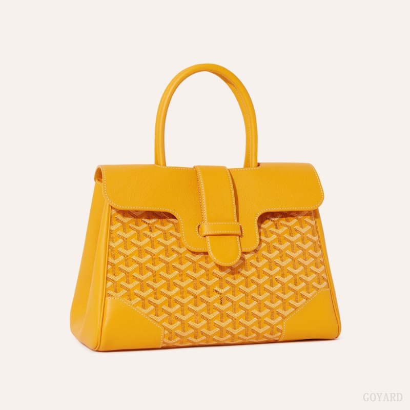 Bolsa de Mão Goyard Saïgon tote bag Amarelas | GY-RKY2109