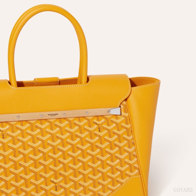 Bolsa de Mão Goyard Saïgon tote bag Amarelas | GY-RKY2109
