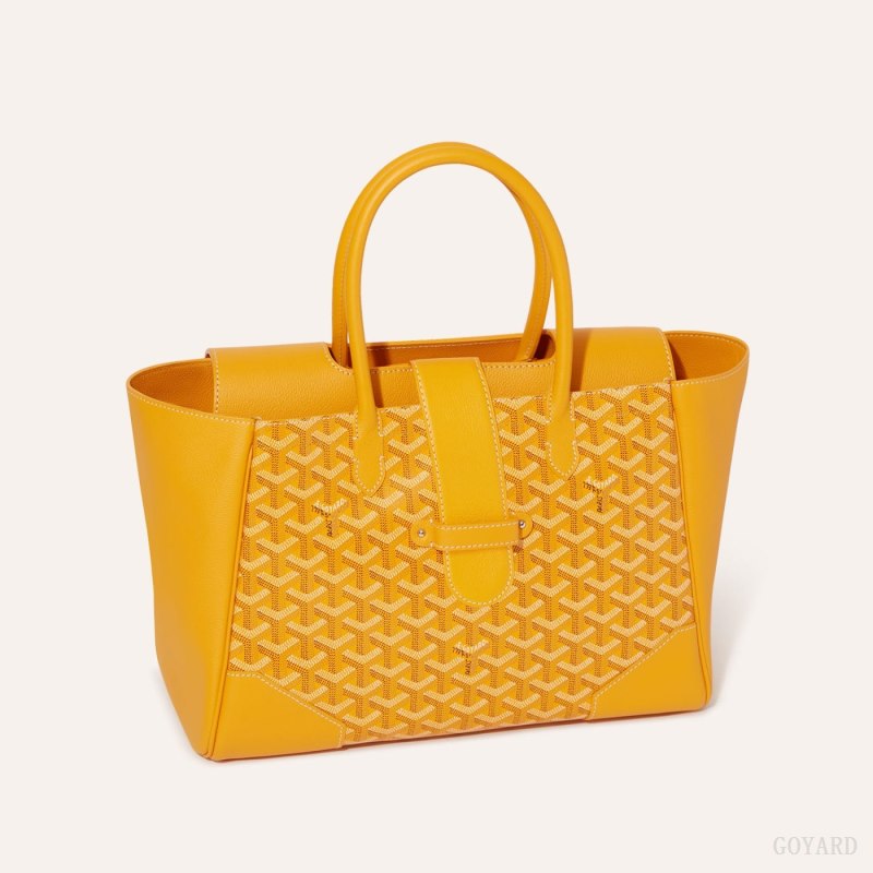 Bolsa de Mão Goyard Saïgon tote bag Amarelas | GY-RKY2109