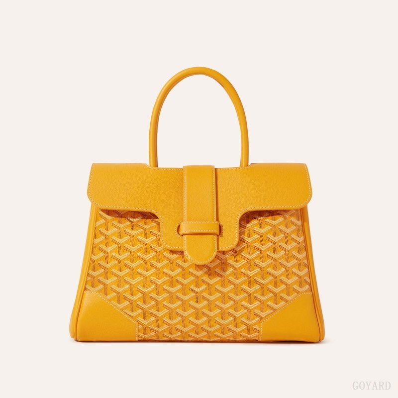 Bolsa de Mão Goyard Saïgon tote bag Amarelas | GY-RKY2109