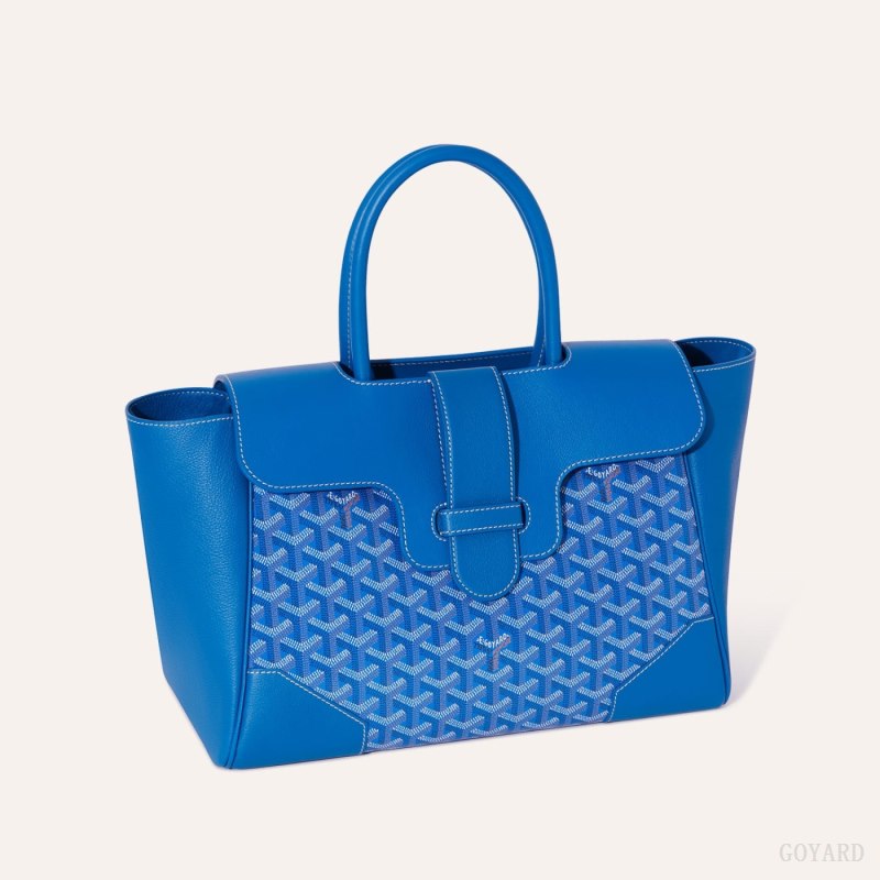Bolsa de Mão Goyard Saïgon tote bag Azuis | GY-YFI9547