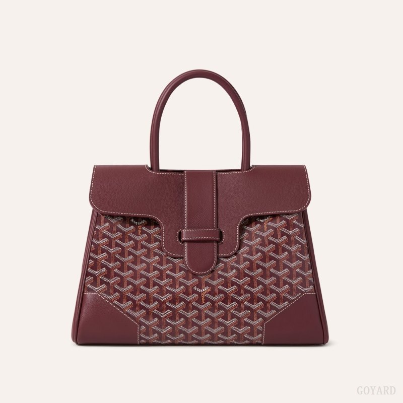 Bolsa de Mão Goyard Saïgon tote bag Bordeaux | GY-LLL2849
