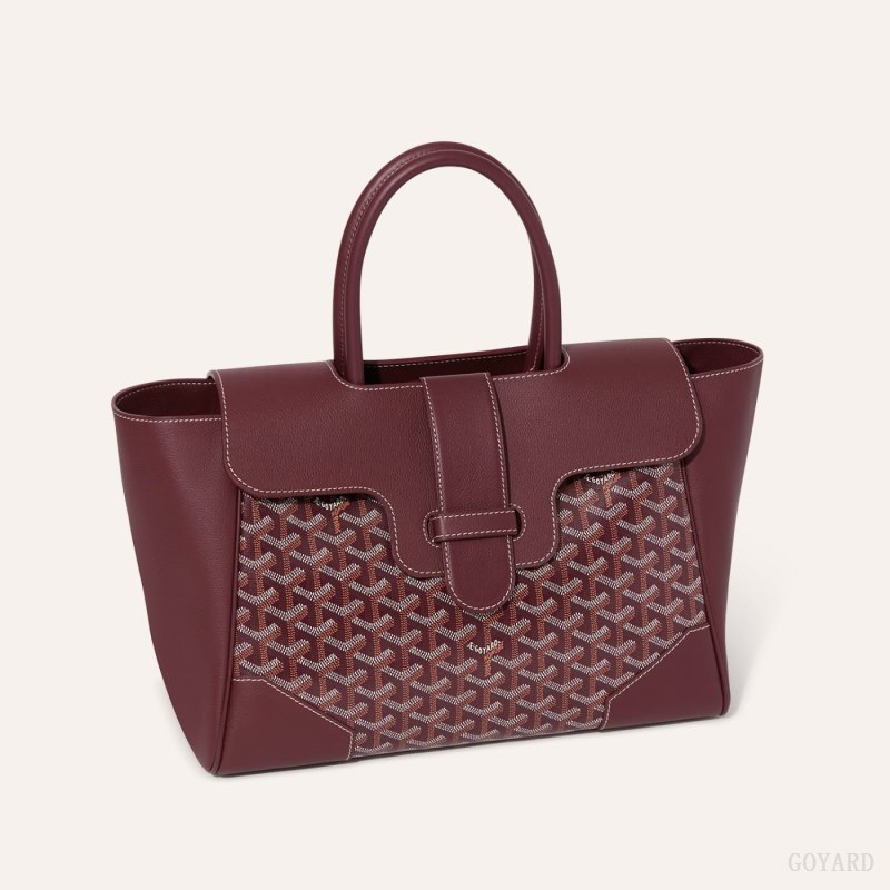 Bolsa de Mão Goyard Saïgon tote bag Bordeaux | GY-LLL2849