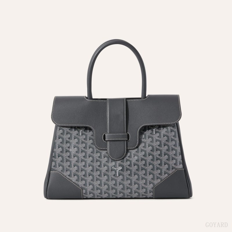 Bolsa de Mão Goyard Saïgon tote bag Cinzentas | GY-TIW7658