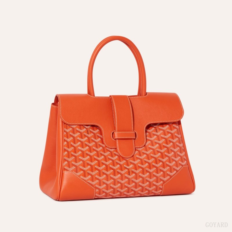 Bolsa de Mão Goyard Saïgon tote bag Laranja | GY-NAK3839
