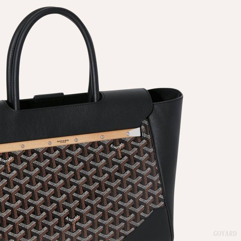 Bolsa de Mão Goyard Saïgon tote bag Pretas | GY-PTW9112