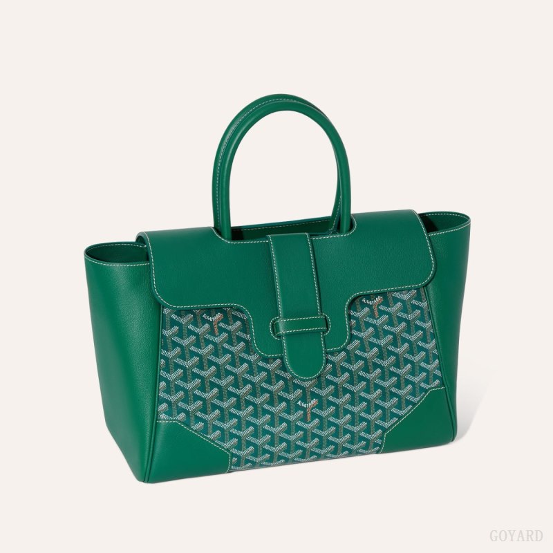 Bolsa de Mão Goyard Saïgon tote bag Verdes | GY-GHW0101