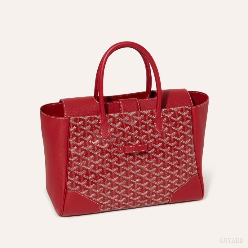 Bolsa de Mão Goyard Saïgon tote bag Vermelhas | GY-CCX2556