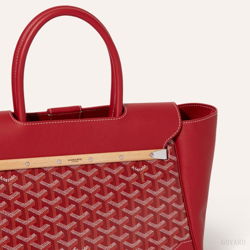 Bolsa de Mão Goyard Saïgon tote bag Vermelhas | GY-CCX2556