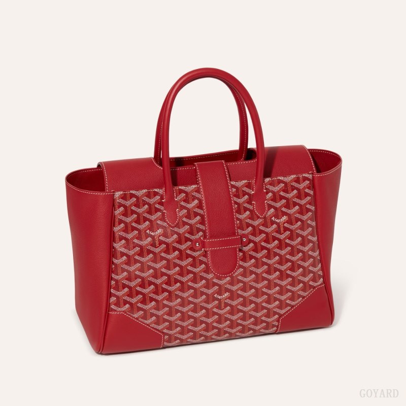 Bolsa de Mão Goyard Saïgon tote bag Vermelhas | GY-CCX2556