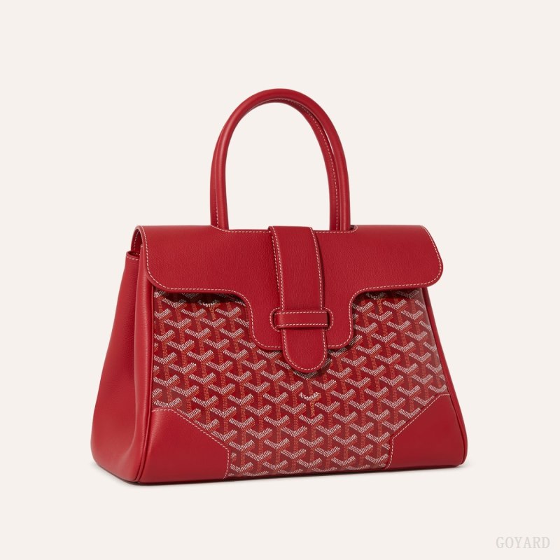 Bolsa de Mão Goyard Saïgon tote bag Vermelhas | GY-CCX2556
