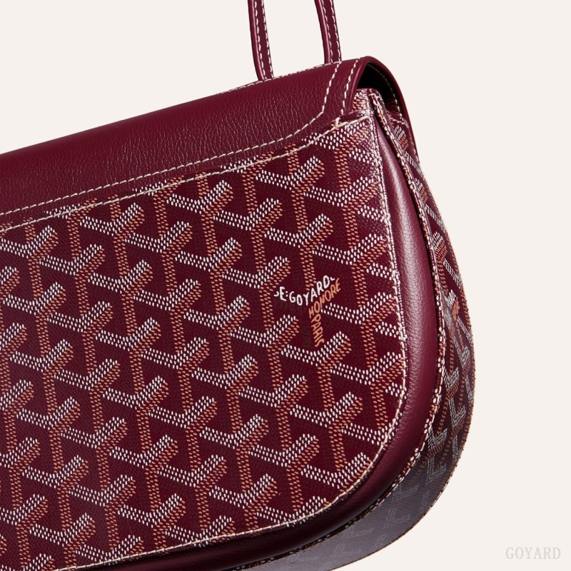 Bolsas De Ombro Goyard 233 bag Bordeaux | GY-XTF6151