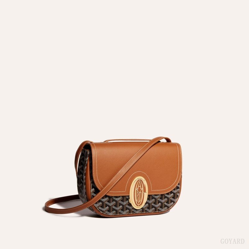 Bolsas De Ombro Goyard 233 bag Pretas Marrom | GY-ZXF0232