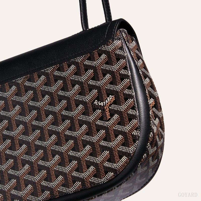 Bolsas De Ombro Goyard 233 bag Pretas | GY-XUF6264