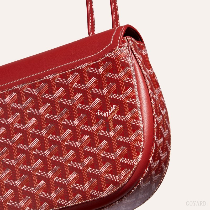 Bolsas De Ombro Goyard 233 bag Vermelhas | GY-LZP5747