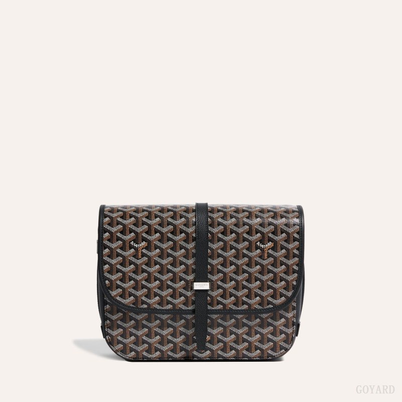 Bolsas De Ombro Goyard Belvedere MM Bag Pretas | GY-WNX4375