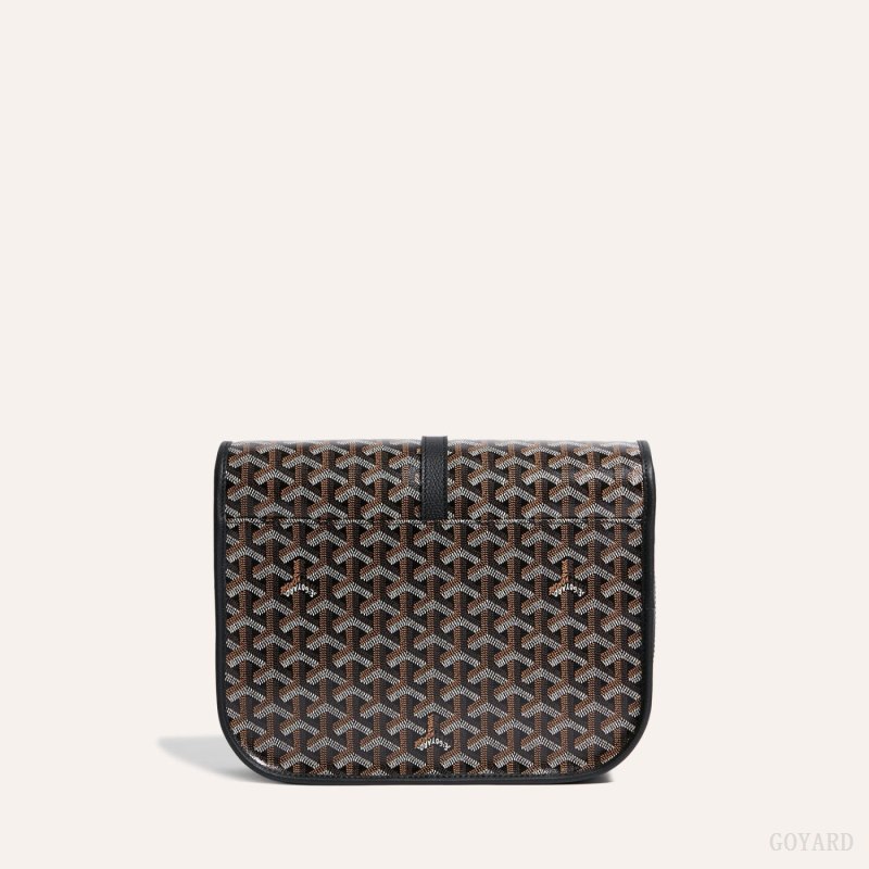 Bolsas De Ombro Goyard Belvedere MM Bag Pretas | GY-WNX4375