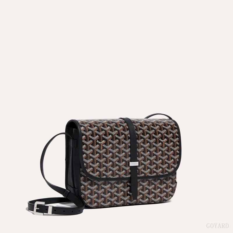 Bolsas De Ombro Goyard Belvedere MM Bag Pretas | GY-WNX4375