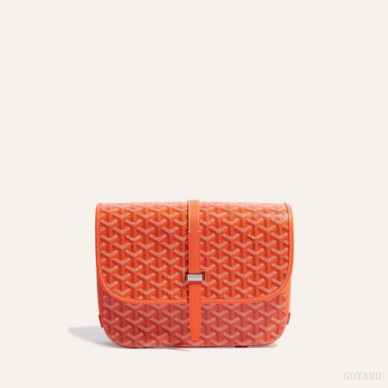 Bolsas De Ombro Goyard Belvedere MM Bag Laranja | GY-QXD0033