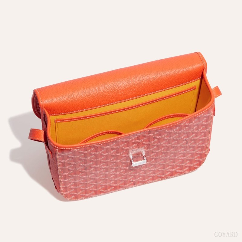 Bolsas De Ombro Goyard Belvedere MM Bag Laranja | GY-QXD0033