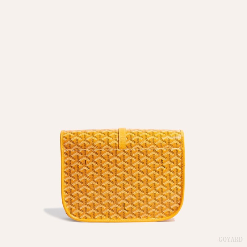 Bolsas De Ombro Goyard Belvedere MM Bag Amarelas | GY-SGF9637