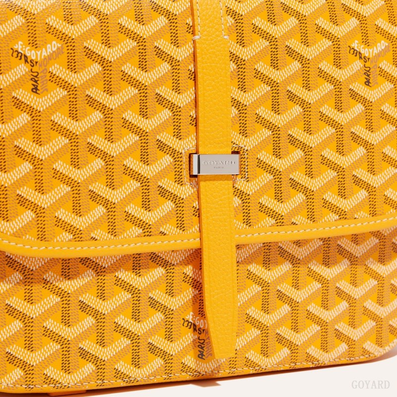 Bolsas De Ombro Goyard Belvedere MM Bag Amarelas | GY-SGF9637