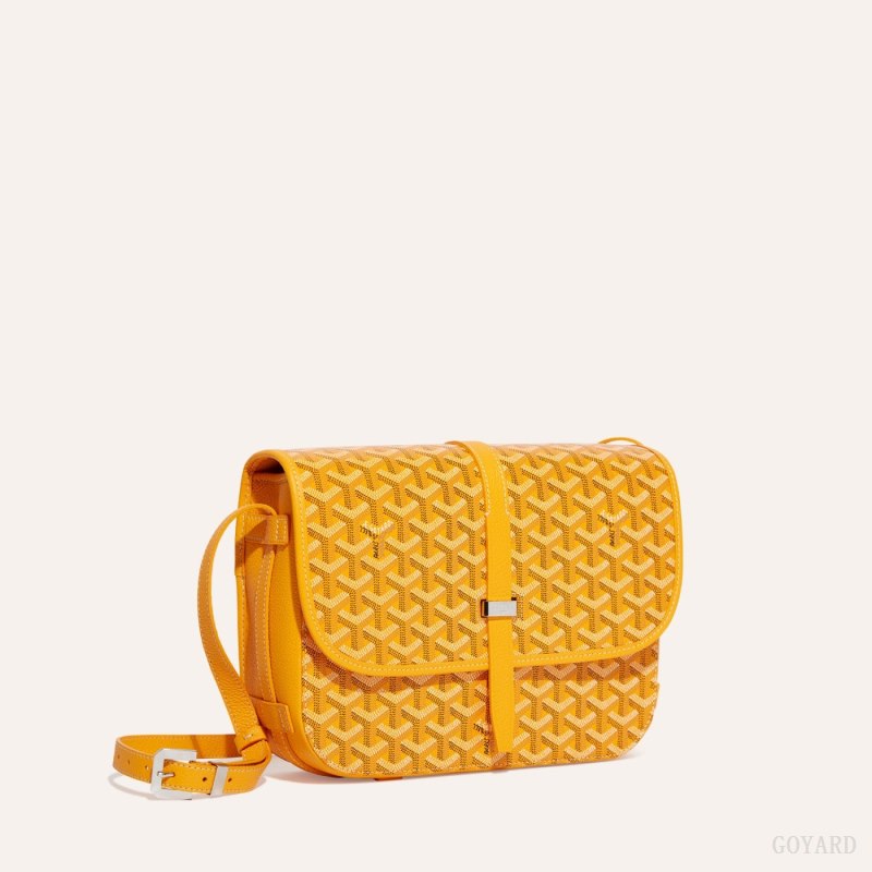 Bolsas De Ombro Goyard Belvedere MM Bag Amarelas | GY-SGF9637