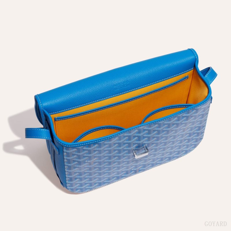 Bolsas De Ombro Goyard Belvedere MM Bag Azuis | GY-OXI5922