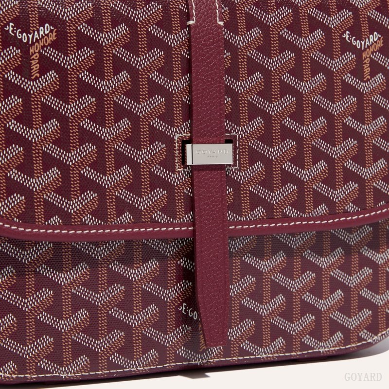 Bolsas De Ombro Goyard Belvedere MM Bag Bordeaux | GY-WSF0328