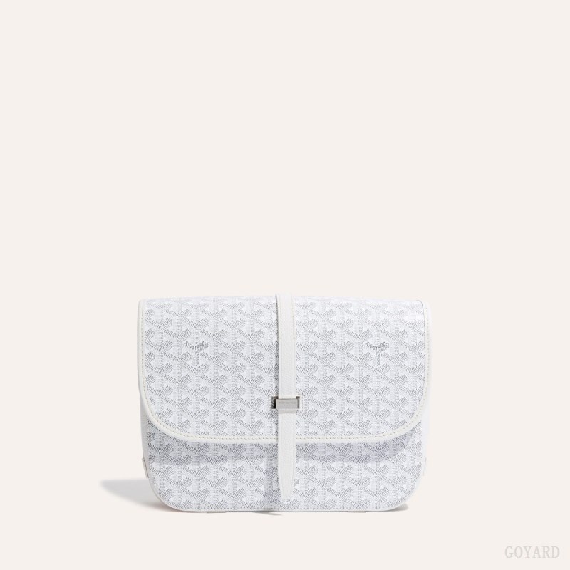 Bolsas De Ombro Goyard Belvedere MM Bag Branco | GY-YQB1909