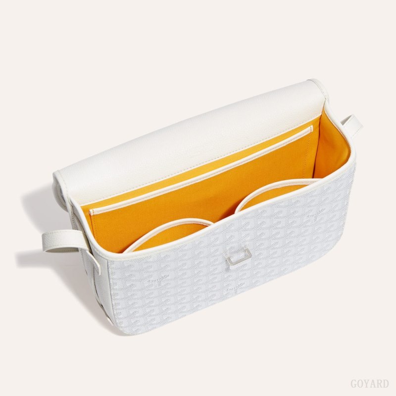 Bolsas De Ombro Goyard Belvedere MM Bag Branco | GY-YQB1909