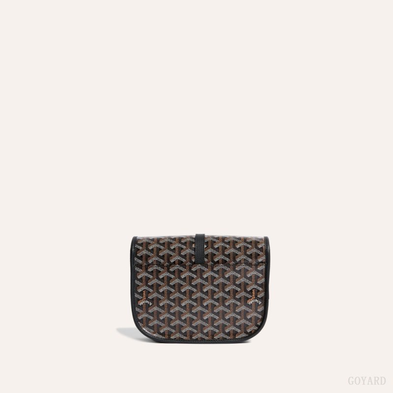 Bolsas De Ombro Goyard Belvedere PM Bag Pretas | GY-VWF6829