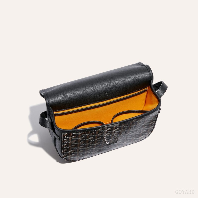 Bolsas De Ombro Goyard Belvedere PM Bag Pretas | GY-VWF6829