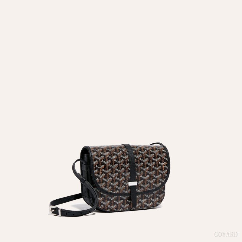 Bolsas De Ombro Goyard Belvedere PM Bag Pretas | GY-VWF6829