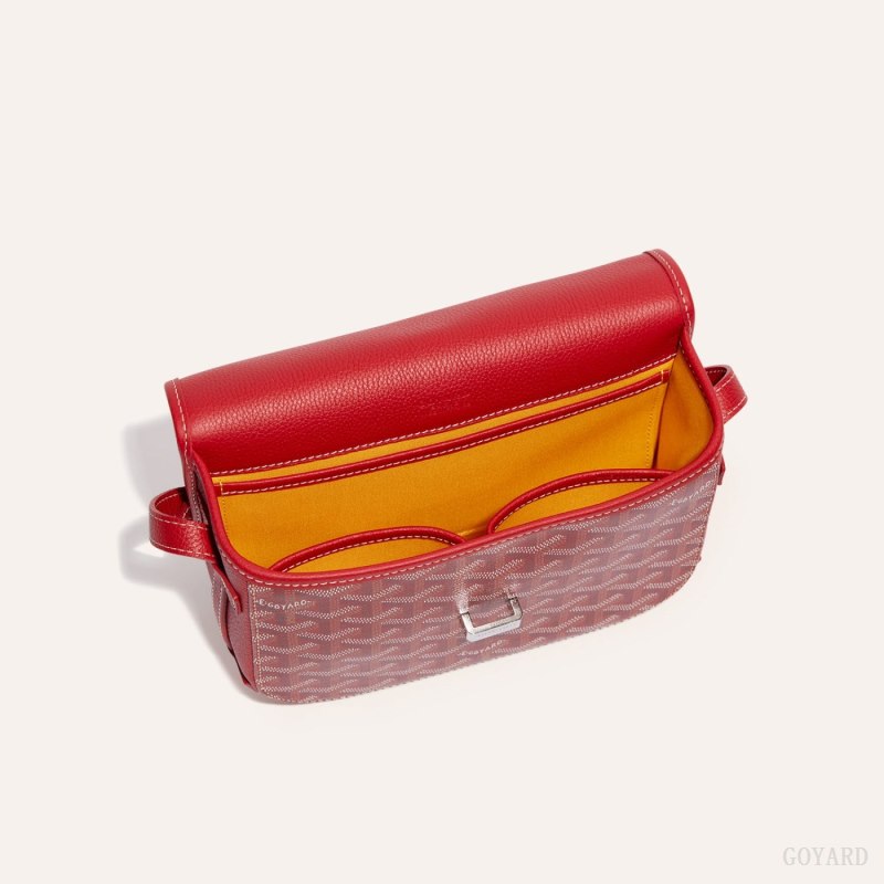 Bolsas De Ombro Goyard Belvedere PM Bag Vermelhas | GY-PAO7205