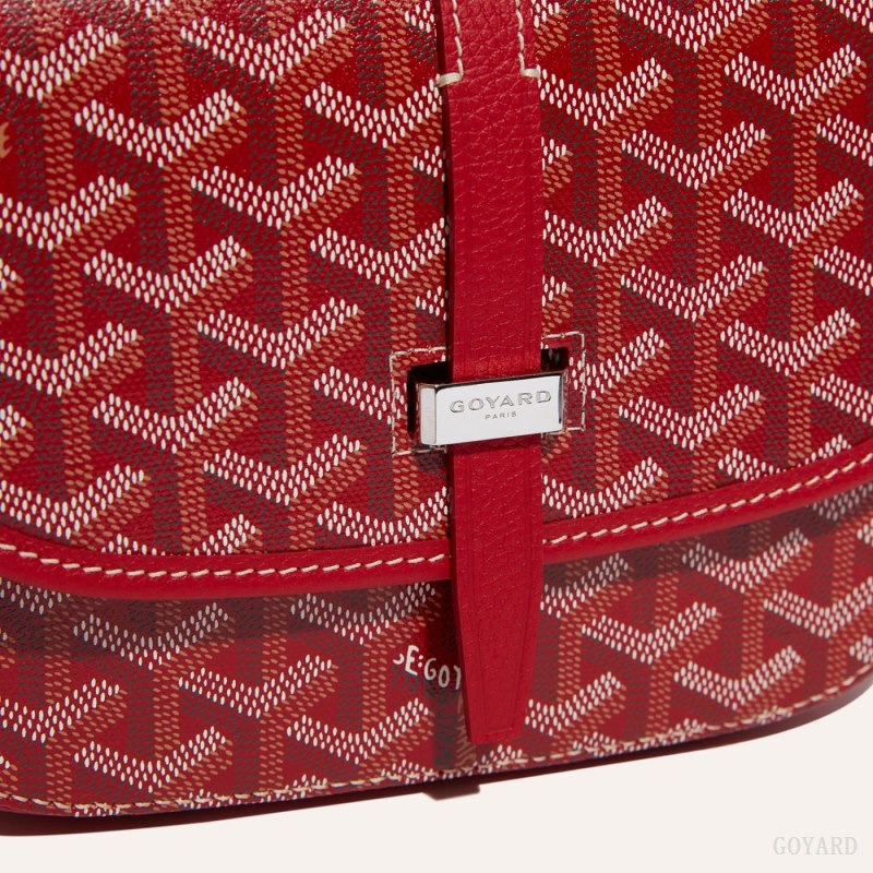 Bolsas De Ombro Goyard Belvedere PM Bag Vermelhas | GY-PAO7205