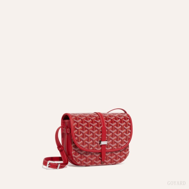 Bolsas De Ombro Goyard Belvedere PM Bag Vermelhas | GY-PAO7205