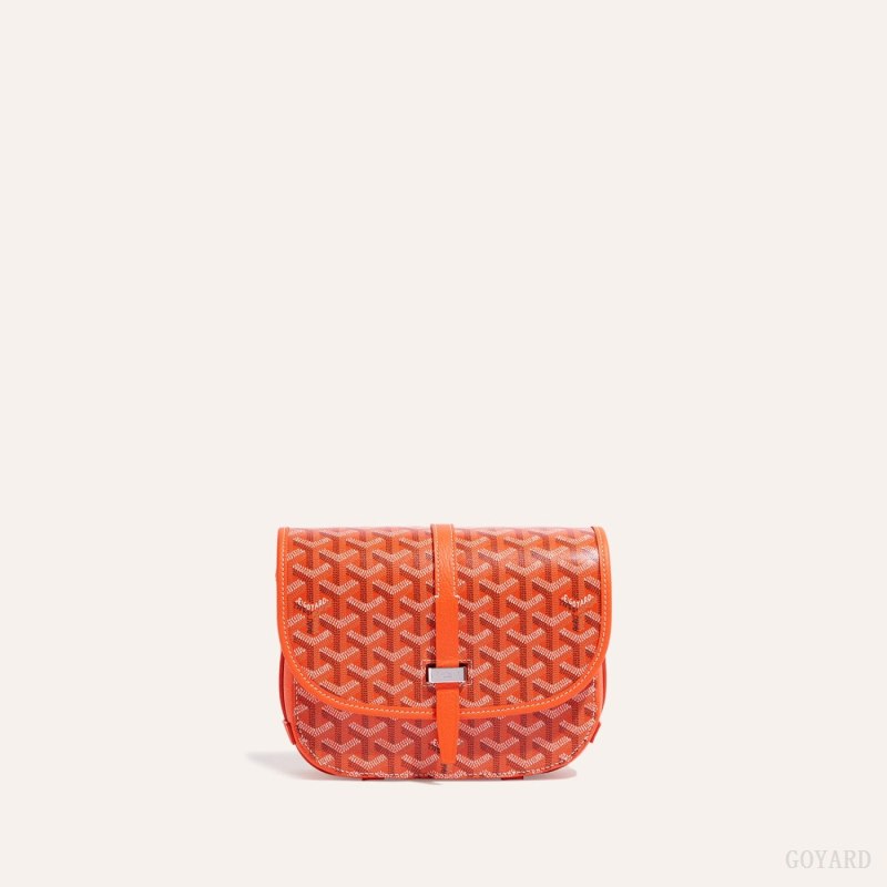 Bolsas De Ombro Goyard Belvedere PM Bag Laranja | GY-GGU2945