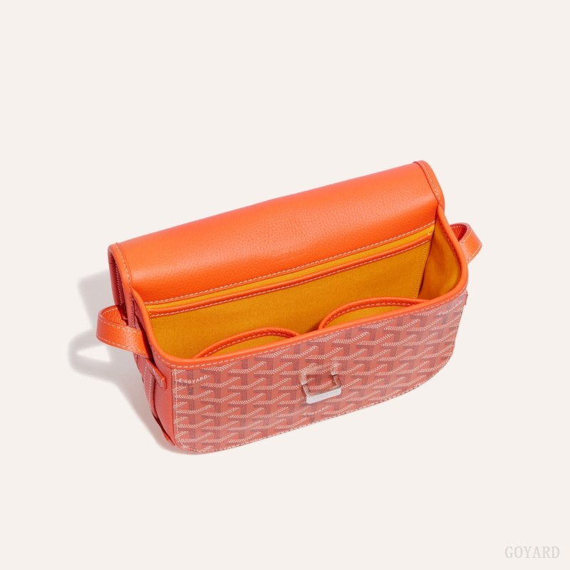Bolsas De Ombro Goyard Belvedere PM Bag Laranja | GY-GGU2945