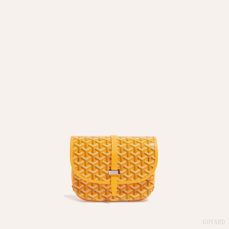 Bolsas De Ombro Goyard Belvedere PM Bag Amarelas | GY-RKZ7380