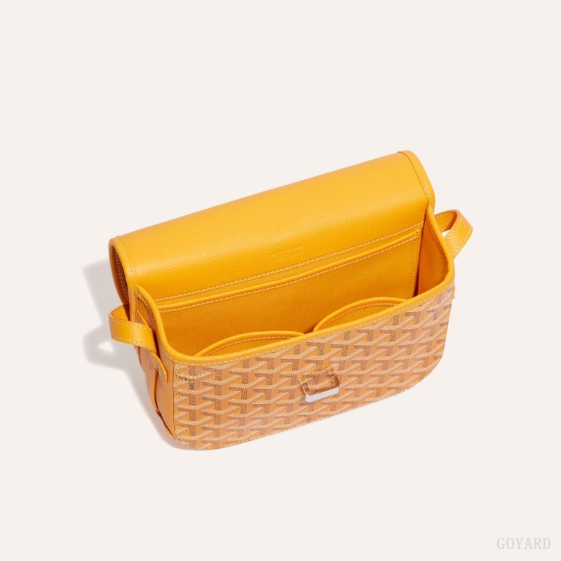 Bolsas De Ombro Goyard Belvedere PM Bag Amarelas | GY-RKZ7380