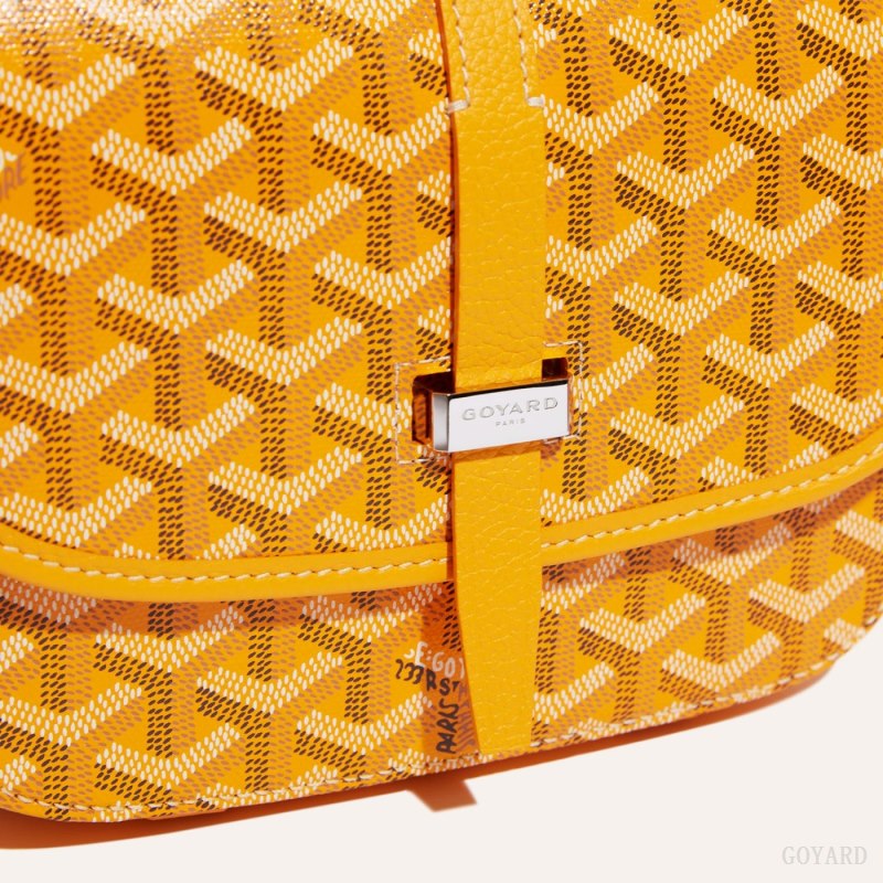 Bolsas De Ombro Goyard Belvedere PM Bag Amarelas | GY-RKZ7380