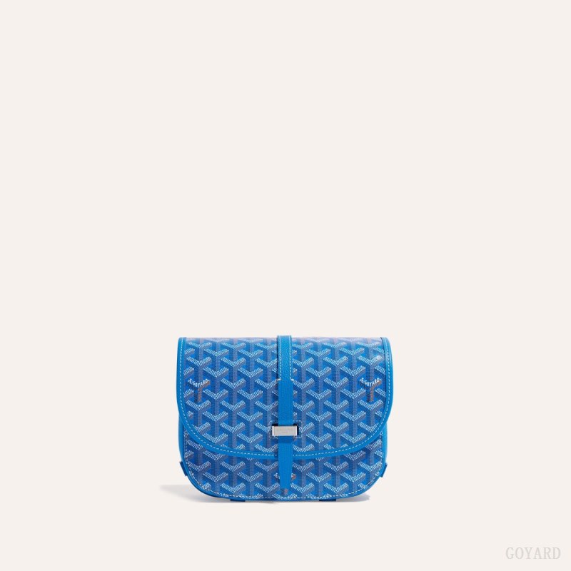 Bolsas De Ombro Goyard Belvedere PM Bag Azuis | GY-XYH6592