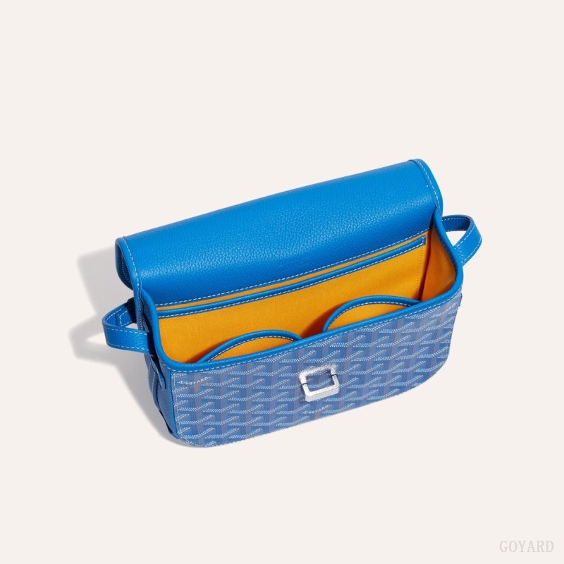 Bolsas De Ombro Goyard Belvedere PM Bag Azuis | GY-XYH6592