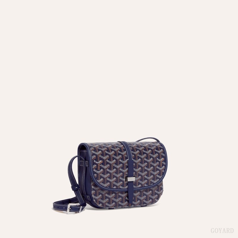 Bolsas De Ombro Goyard Belvedere PM Bag Azul Marinho Azuis | GY-SNJ0865