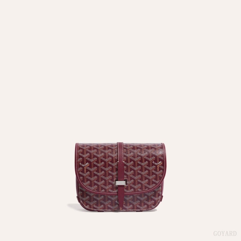 Bolsas De Ombro Goyard Belvedere PM Bag Bordeaux | GY-MKW3747