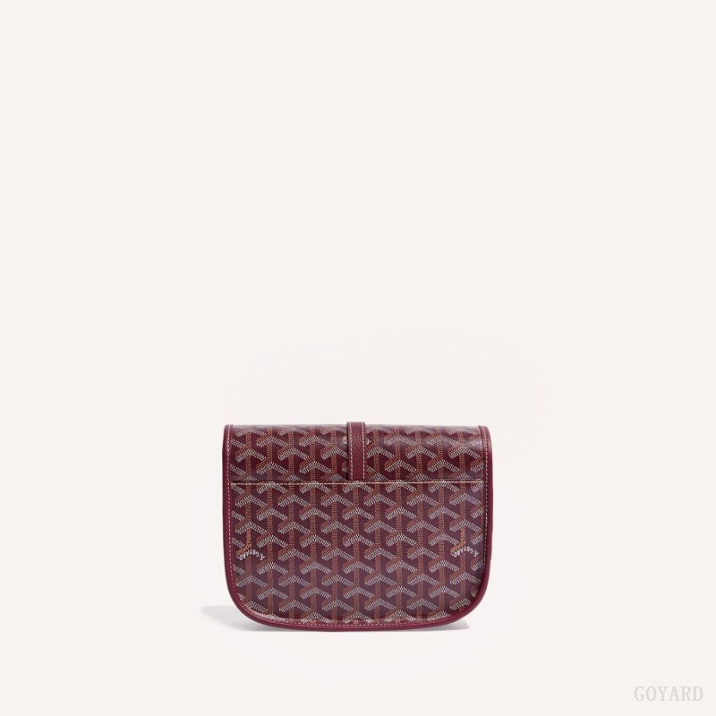 Bolsas De Ombro Goyard Belvedere PM Bag Bordeaux | GY-MKW3747