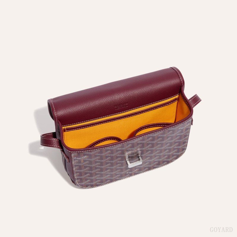 Bolsas De Ombro Goyard Belvedere PM Bag Bordeaux | GY-MKW3747