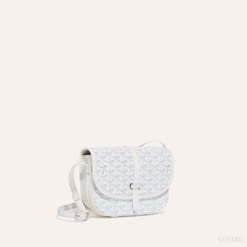 Bolsas De Ombro Goyard Belvedere PM Bag Branco | GY-UGI6731