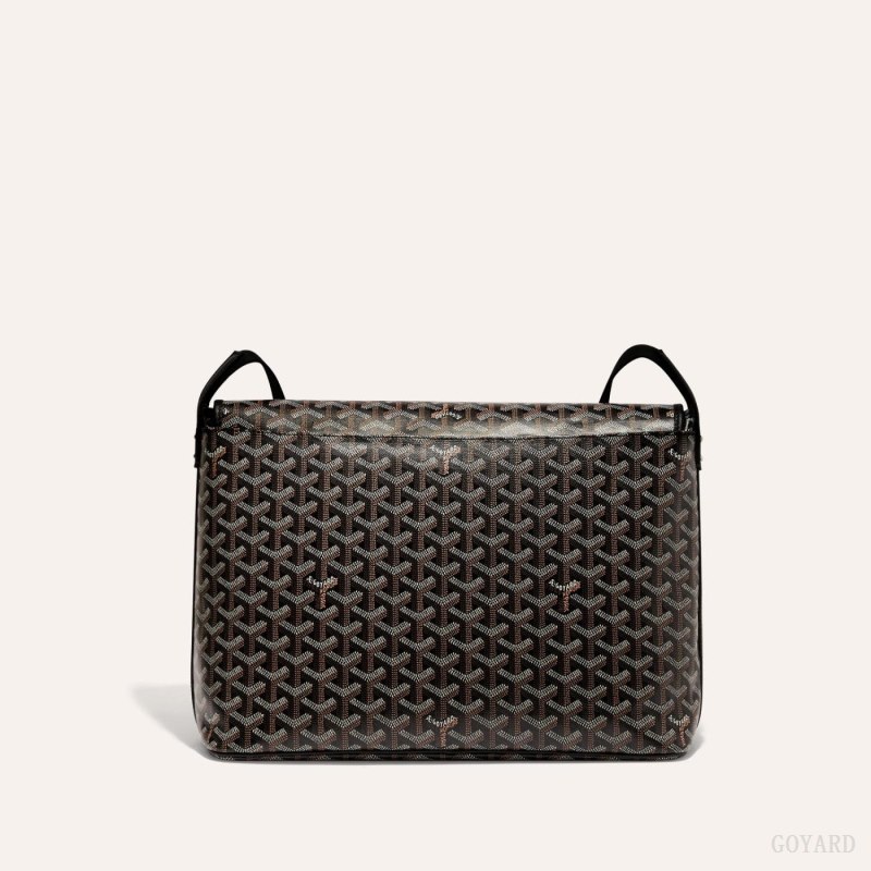 Bolsas De Ombro Goyard CAPETIEN MM MESSENGER BAG Pretas | GY-KXZ7191